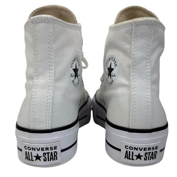 Converse Kids Chuck Taylor All Star Lift Platform Canvas High-Top Sneakers - Picture 5 of 15